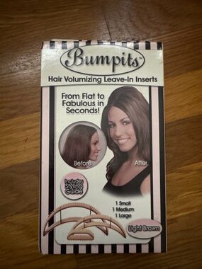 Light Brown Hair Volumizing Leave-In Inserts by Bumpits